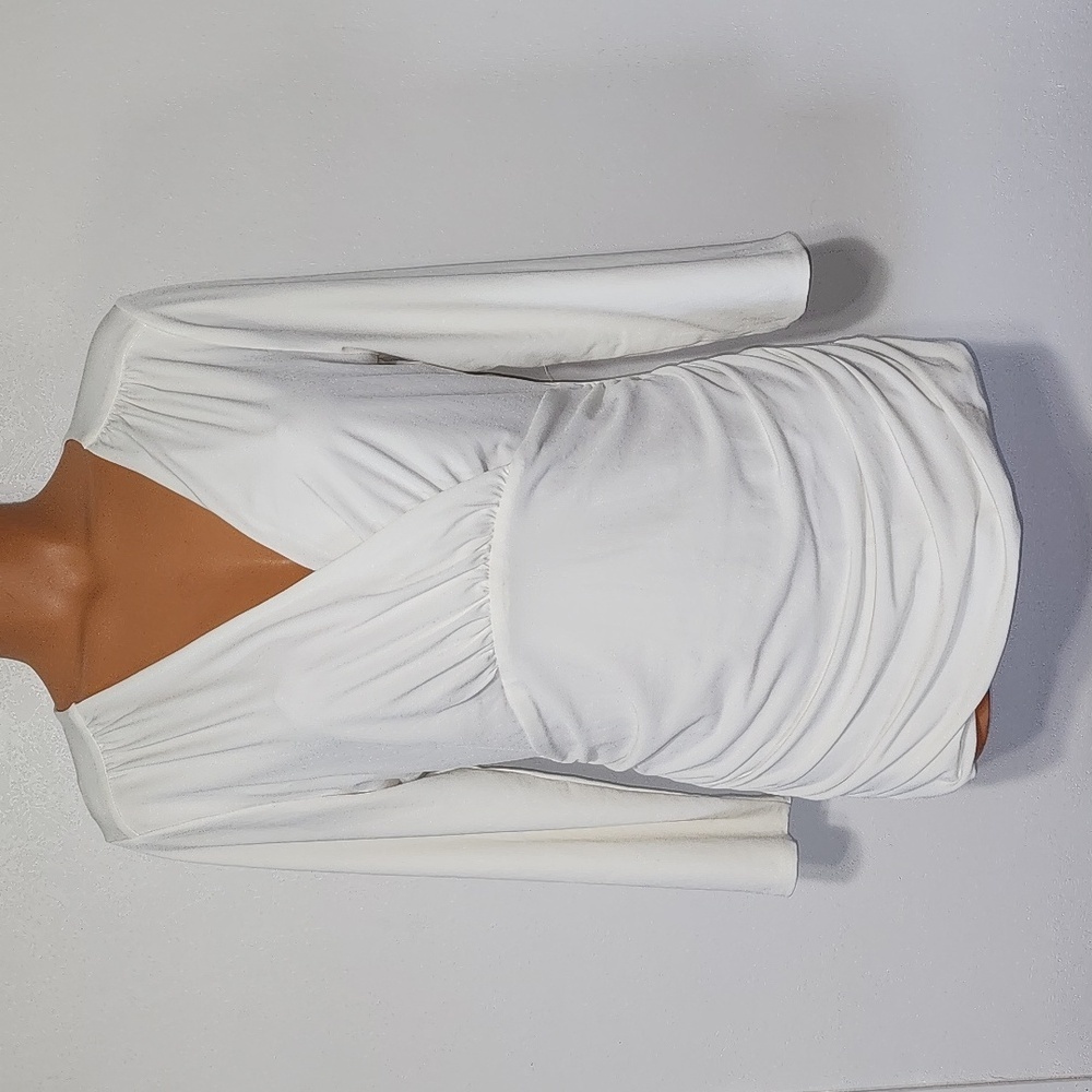 Classiques Entier Ruched Wrap Top Size Large - image 5